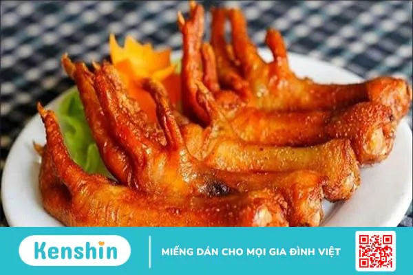 100g chân gà bao nhiêu calo? Ăn chân gà có mập không? Lưu ý khi ăn