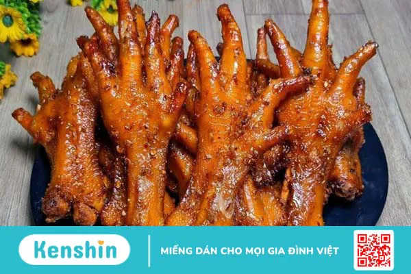 100g chân gà bao nhiêu calo? Ăn chân gà có mập không? Lưu ý khi ăn