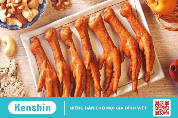 100g chân gà bao nhiêu calo? Ăn chân gà có mập không? Lưu ý khi ăn