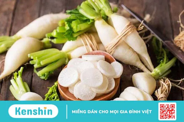 100g củ cải trắng bao nhiêu calo? Ăn có giảm cân không? Lưu ý khi ăn