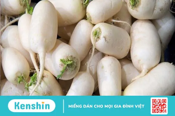 100g củ cải trắng bao nhiêu calo? Ăn có giảm cân không? Lưu ý khi ăn