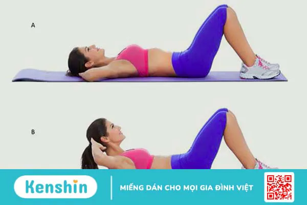 15 bài tập giảm mỡ bụng cấp tốc giúp eo thon, bụng nhỏ trước Tết