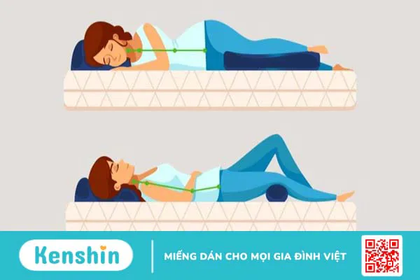 5 tư thế nằm giúp giảm đau bụng kinh, đau lưng khi đến tháng