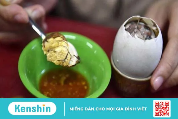 Ăn trứng vịt lộn có tác dụng gì? Cách ăn đúng để tăng cường sinh lực