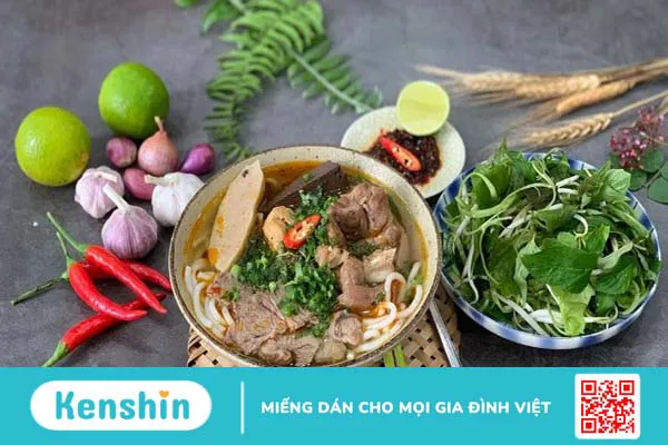 Bún bò bao nhiêu calo? Ăn bún bò có mập không, cách ăn bún bò không mập