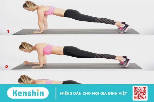 Các bài tập Plank giảm mỡ bụng, săn chắc cơ thể tại nhà – Phần 1