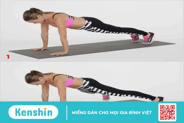 Các bài tập Plank giảm mỡ bụng tại nhà – Phần 2