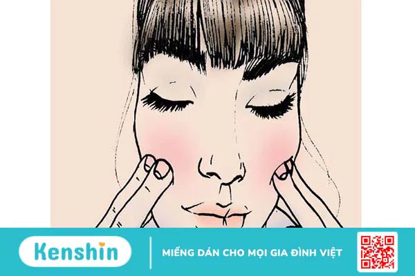 Các bước massage mặt đúng cách