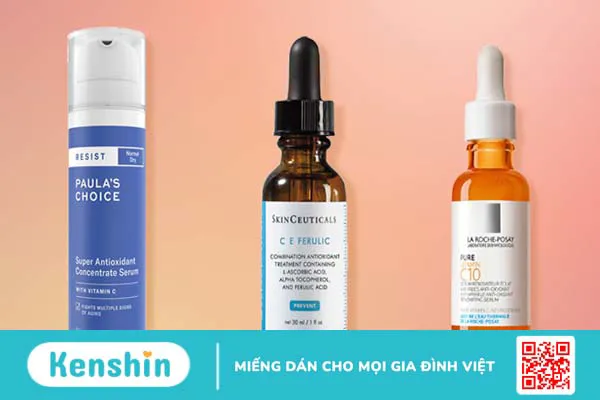 Các hoạt chất không dùng chung với Serum Vitamin C và lưu ý