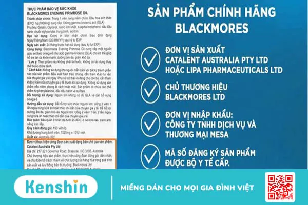 Cách phân biệt Blackmores thật giả, đâu mới là hàng chính hãng?