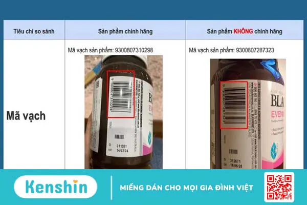 Cách phân biệt Blackmores thật giả, đâu mới là hàng chính hãng?