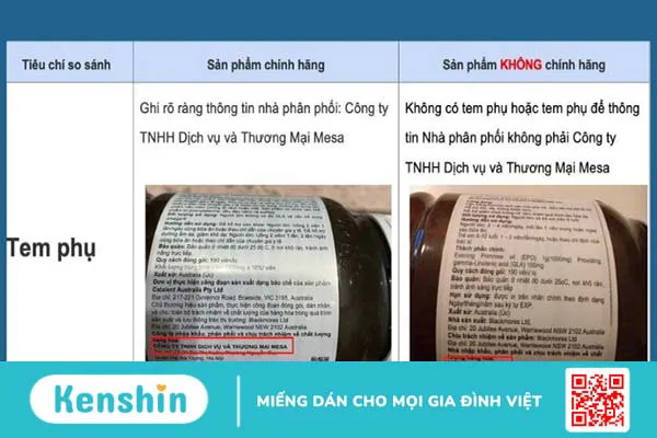 Cách phân biệt Blackmores thật giả, đâu mới là hàng chính hãng?