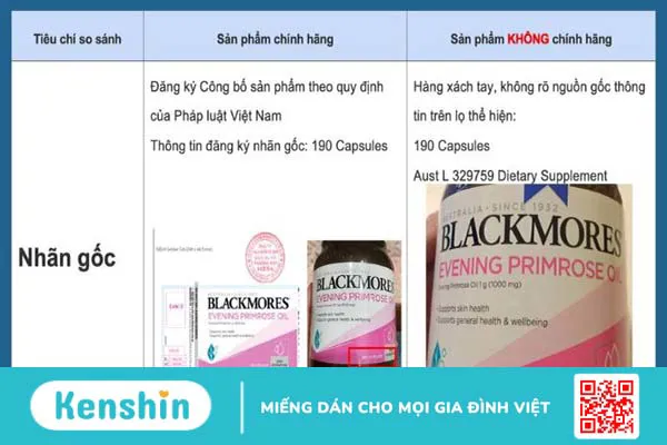 Cách phân biệt Blackmores thật giả, đâu mới là hàng chính hãng?