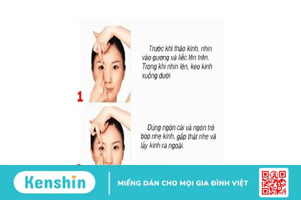 Cách sử dụng kính áp tròng đúng cách