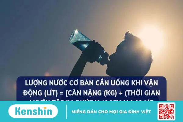 Cách tính lượng nước cần uống mỗi ngày của cơ thể và lưu ý khi uống