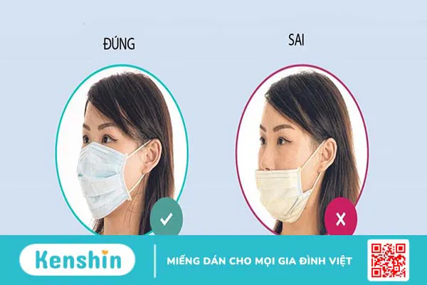 Dễ nhiễm virus Covid-19 nếu đeo khẩu trang không đúng cách