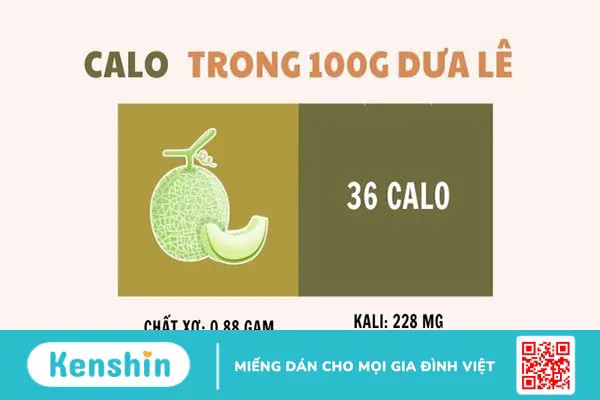 Dưa lê bao nhiêu calo? Ăn dưa lê có béo không? Cách ăn dưa lê giảm cân