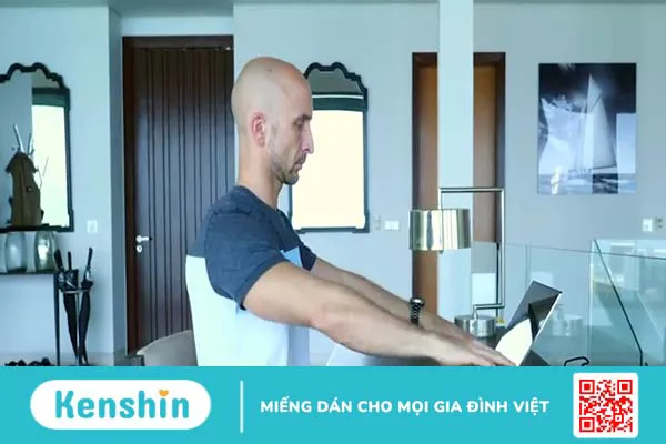 Giảm đau vai gáy khi ngồi làm việc lâu