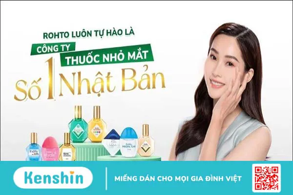 Giới thiệu thuốc nhỏ mắt V.Rohto có tốt không?