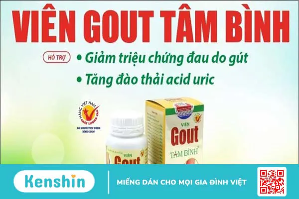 Giới thiệu viên Gout Tâm Bình mua ở đâu, có tốt không?