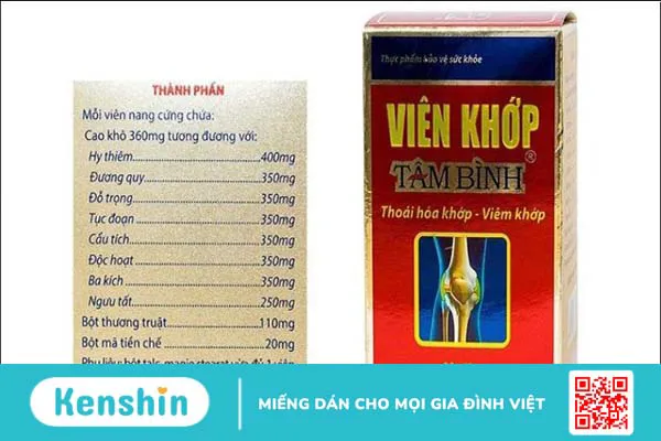 Giới thiệu viên khớp Tâm Bình mua ở đâu, có tốt không?