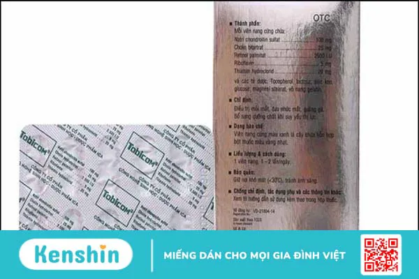 Giới thiệu viên uống bổ mắt Tobicom mua ở đâu, có tốt không?