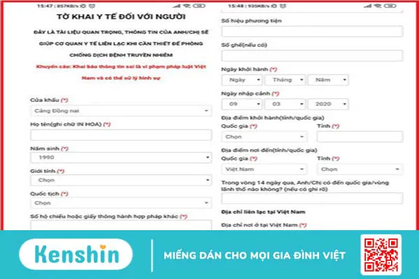 Hướng dẫn cách khai báo sức khỏe y tế toàn dân phòng dịch cúm COVID-19