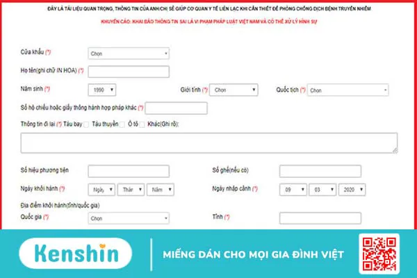 Hướng dẫn cách khai báo sức khỏe y tế toàn dân phòng dịch cúm COVID-19