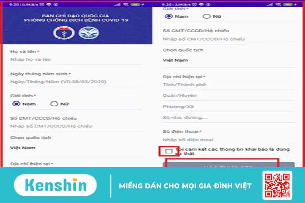 Hướng dẫn cách khai báo sức khỏe y tế toàn dân phòng dịch cúm COVID-19