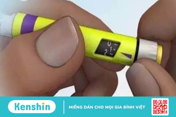 Hướng dẫn cách sử dụng bút tiêm insulin cho người bệnh tiểu đường