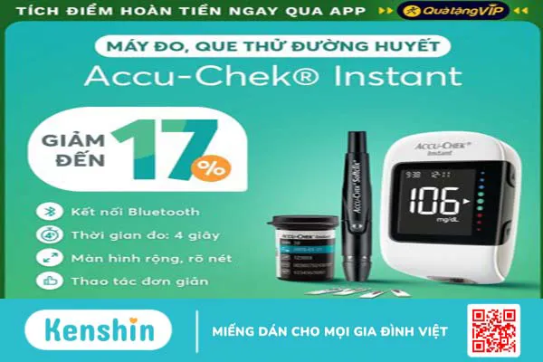 Hướng dẫn sử dụng máy đo đường huyết Accu-Chek® Instant tại nhà