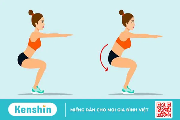 Hướng dẫn tập squat ĐÚNG CÁCH, chuẩn tư thế, tránh chấn thương đầu gối