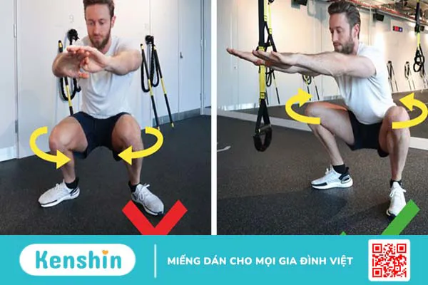 Hướng dẫn tập squat ĐÚNG CÁCH, chuẩn tư thế, tránh chấn thương đầu gối