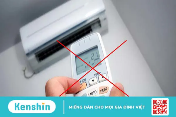 Lưu ý khi sử dụng điều hoà để không ảnh hưởng đến sức khoẻ