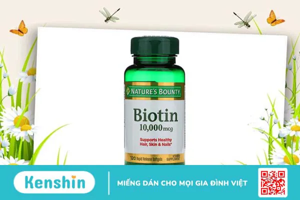 Một số sản phẩm Biotin tốt trên thị trường