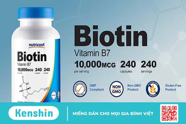 Một số sản phẩm Biotin tốt trên thị trường