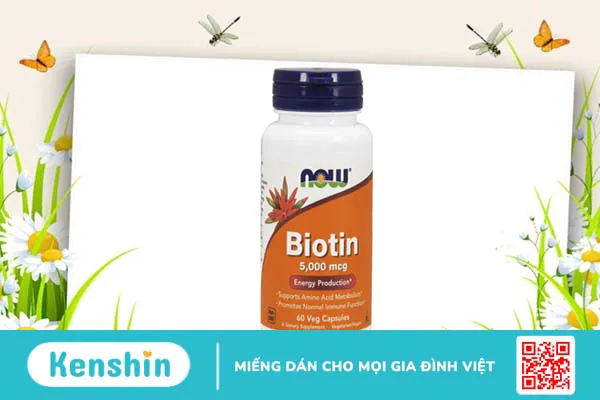 Một số sản phẩm Biotin tốt trên thị trường