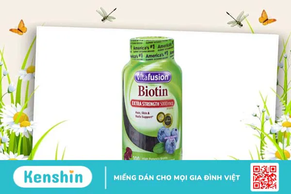 Một số sản phẩm Biotin tốt trên thị trường