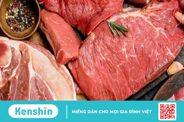 Những thực phẩm giàu chất sắt cho người thiếu máu