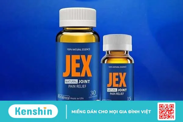 Review viên bổ xương khớp Jex Natural Joint Pain Relief