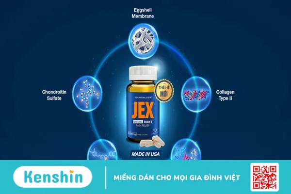 Review viên bổ xương khớp Jex Natural Joint Pain Relief