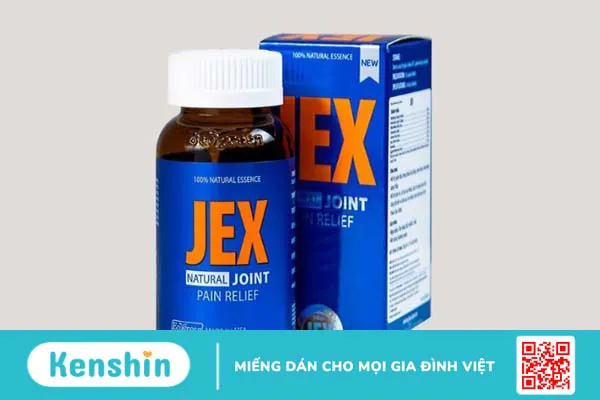 Review viên bổ xương khớp Jex Natural Joint Pain Relief