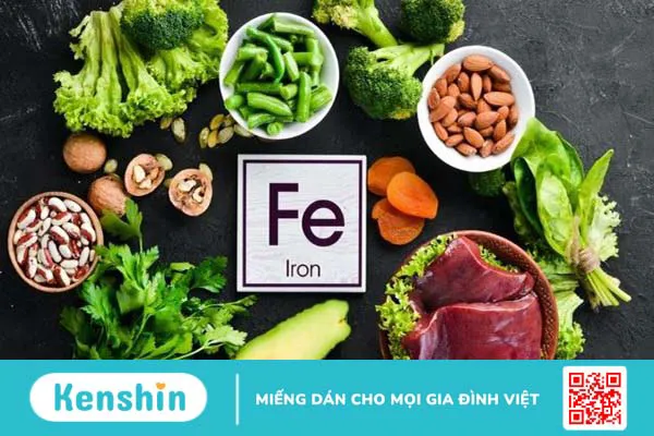 Sắt (Iron) là gì?Tác dụng, cách dùng, tác dụng phụ, thực phẩm chứa nhiều sắt