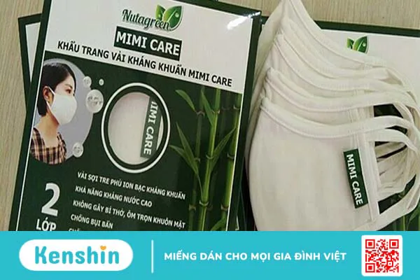 Sử dụng khẩu trang vải kháng khuẩn thay thế cho khẩu trang y tế