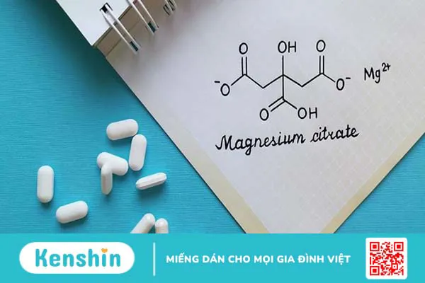 Sử dụng Magnesium Citrate để điều trị táo bón