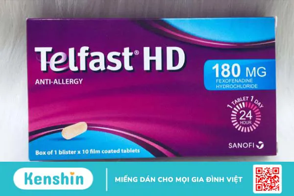 Thuốc telfast 180mg có tác dụng gì? 6 công dụng và lưu ý khi sử dụng