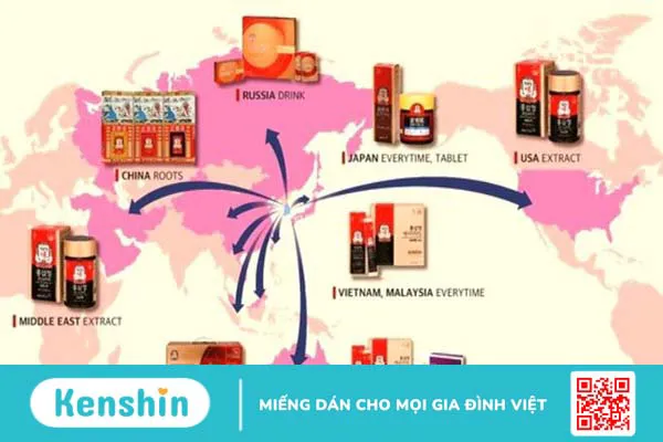 Thương hiệu Korea Ginseng Corp của nước nào? Có tốt không? Các dòng sản phẩm nổi bật