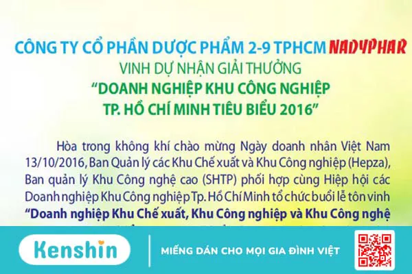 Thương hiệu Nadyphar của nước nào? Có tốt không?