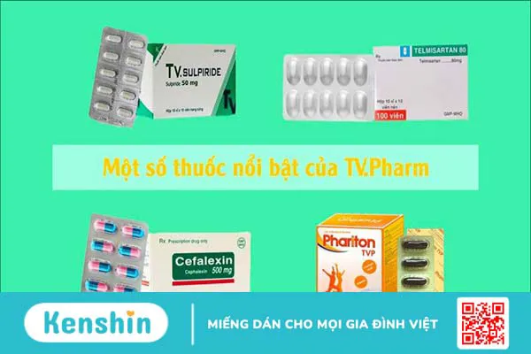 Thương hiệu TV.Pharm của nước nào? Có tốt không? Các dòng sản phẩm nổi bật