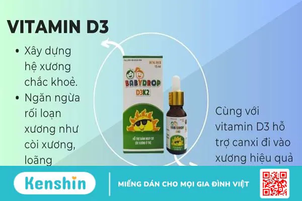 Top 22 vitamin D3 K2 tăng chiều cao các mẹ tin dùng nên bổ sung cho bé